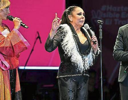 Isabel Pantoja sobre el escenario del Orgullo LGBTIQ+ de Madrid 2022 a 08 de Julio de 2022 en Madrid (España). ISABEL PANTOJA;ORGULLO LGBTIQ+; Francisco Guerra / Europa Press 09/07/2022