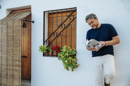 Máximo Huerta con su última novela 'Adiós, pequeño'