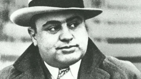 El rostro de Al Capone, el legendario mafioso de Estados Unidos