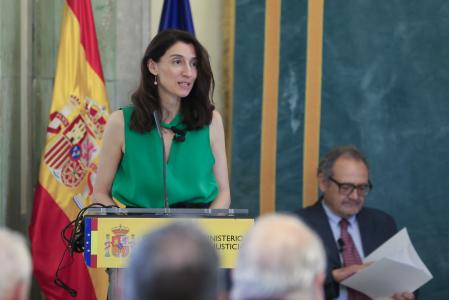 La ministra de Justicia, Pilar Llop, presenta la memoria de 2021 sobre hallazgos toxicológicos -alcohol, drogas o psicofármacos- en víctimas mortales de accidente de tráfico que elabora el Instituto Nacional de Toxicología y Ciencias Forenses