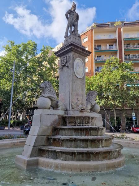 Fuente de Hércules Barcelona