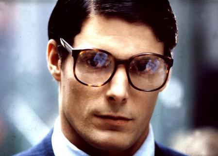 El actor Christopher Reeve, como Clark Kent en la versión de Superman de 1978