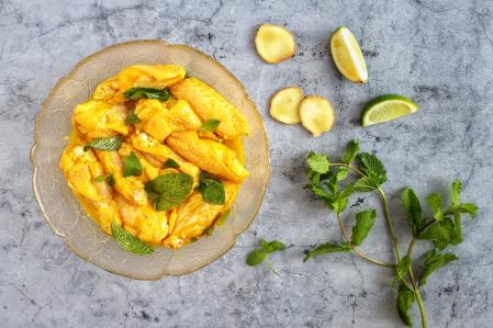 Alitas de pollo con lima