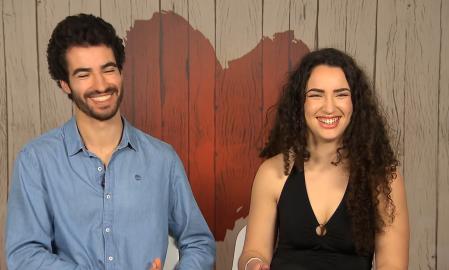 Álex y Celia en 'First Dates'.