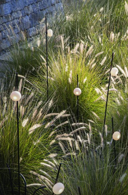 Estas lámparas despiertan la fantasía en la noche