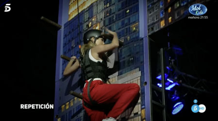 Carolina ha conseguido llegar antes a la meta y ha conseguido una gran ventaja para su equipo