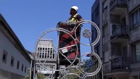 Vigo empieza a instalar las luces de Navidad el día después del decreto de ahorro energético