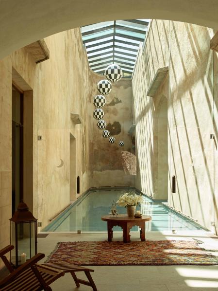 Piscina del Spa, antiguo depósito de agua de la fortaleza