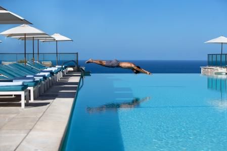 La piscina Infinity Pool del Jumeirah Port Soller Hotel & Spa
