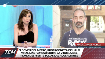 Miguel Ángel Muñoz, víctima del bulo de la viruela del mono en 'Todo es mentira'