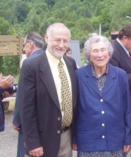 Claude Henle se rencontró con Jeanne, en Aulus, en el año 2004