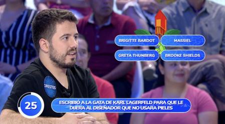 Orestes sacó una ligera ventaja