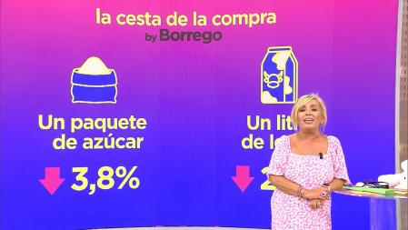 El precio de la cesta de la compra e inlcuso un vídeo viral de Alejandra Rubio fueron algunos de los temas de 'Ya son la ocho menos ocho'