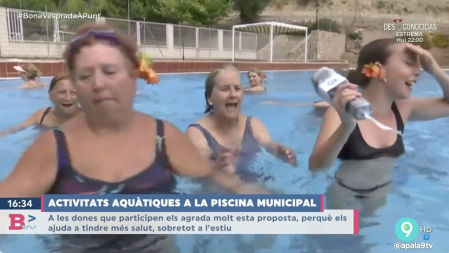 La respuesta de una señora a la reportera de À Punt: 