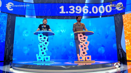 Orestes y Rafa han tenido la oportunidad de llevarse 1.396.000 euros