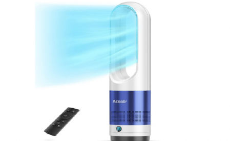 Acoolir, vetilador sin aspas con 8 velocidades