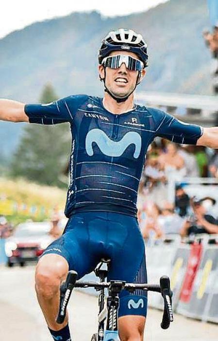 Antonio Pedrero consiguió una importante victoria en el Tour de l'Ain.