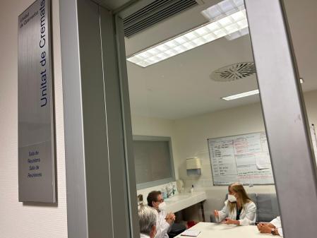 Unidad de quemaduras del Hospital La Fe de València