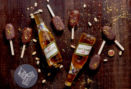 La promoción de Tipsy Scoop en su web