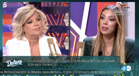 Alejandra Rubio se ha sincerado sobre 'Sálvame'