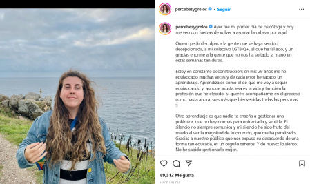 Carolina Iglesias rompe su silencio en Instagram