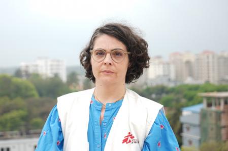 Natalia Torrent, hasta hace poco representante de Médicos Sin Fronteras en Bangladesh
