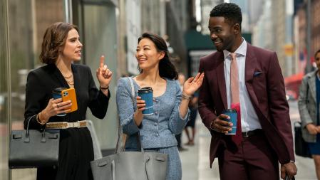 Fotograma de la serie 'Carrera al éxito'