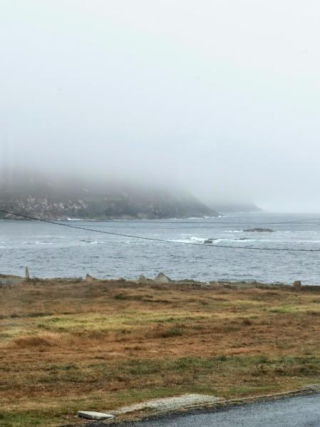 Vistas desde el comedor del restaurante