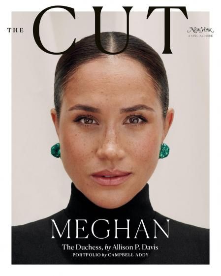 Meghan Markle posa para la portada de 'The Cut'.