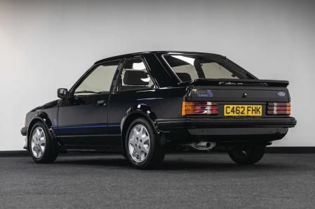 El Ford Escort RS Turbo S1 que perteneció a Lady Di se subastó el 27 de agosto de 2022 y alcanzó un precio de más de 800.000 euros