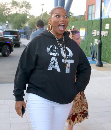 La cantante y actriz Queen Latifah.