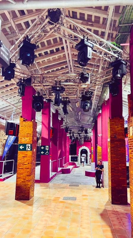 Vista interna de la reforma de Chocolate