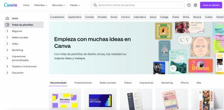 cómo hacer diseños con Canva