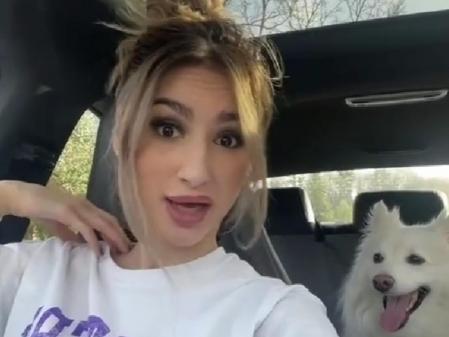 La TikToker saltaba por primera vez en solitario