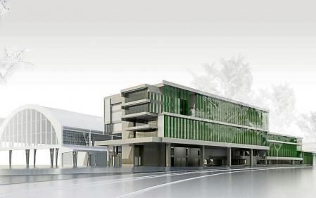 Futura Biblioteca Pública del Estado en Barcelona, también conocida como Biblioteca Provincial