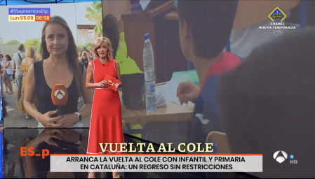 Susanna Griso da paso al sumario de los temas en el primer programa de la temporada de 'Espejo Público'