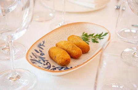 Croquetas de jamón de el Virrey