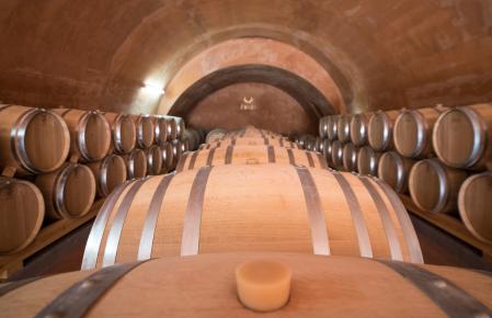 Sala de barricas de  Ausàs