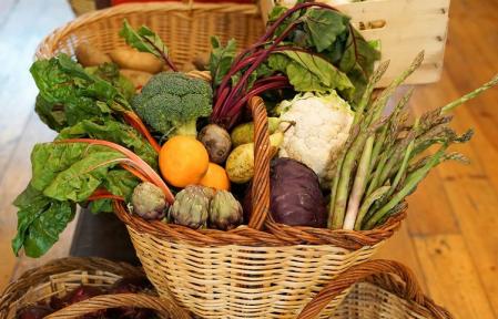 Verduras y frutas ecológicas para los comedores escolares