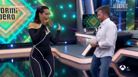 Chanel entró bailando al plató de 'El Hormiguero' al ritmo de 'SloMo'