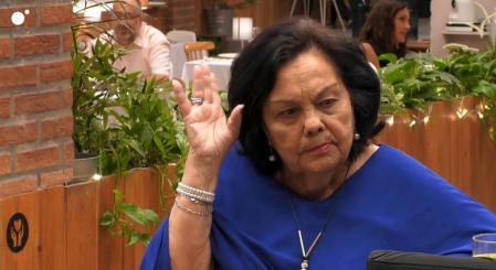 Blanca se ha mostrado enfadad, pero no muy afectada.