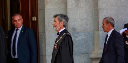 Apertura año Judicial en el Tribunal Supremo SM Rey Felipe con Carlos Lesmes
(Dani Duch / Propias)