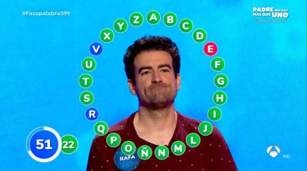 Rafa cometía su primer error en la segunda vuelta.