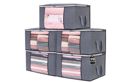 Yopih 5 Piezas Bolsa de Almacenamiento de Ropa