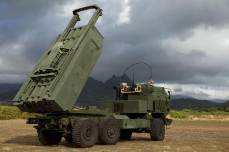 Sistema de cohetes 'High Mobility Artillery Rocket System' (Himars)