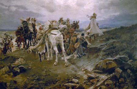 La leyenda del suspiro del moro, obra de Francisco Pradilla.