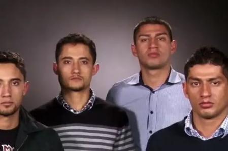 Las dos parejas de gemelos, tras su reencuentro