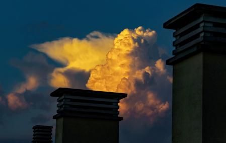 Los cumulonimbus en Vic.