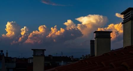 Los cumulonimbus en Vic.