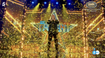 Jordi ha recibido el pase de Oro de Risto y Paula